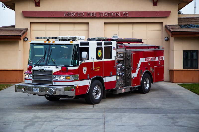 E55 (Red fire engine)