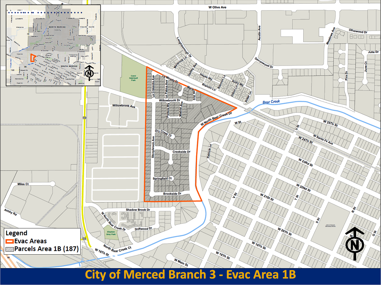 Evac Map 1B