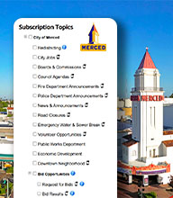 Subscribe Merced
