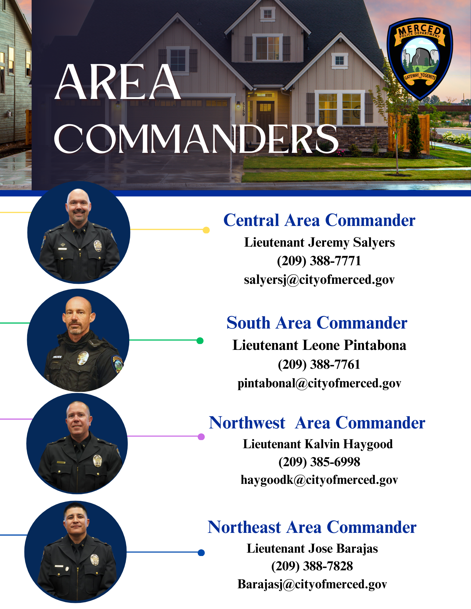 Area Commanders